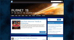 Desktop Screenshot of planet15.com